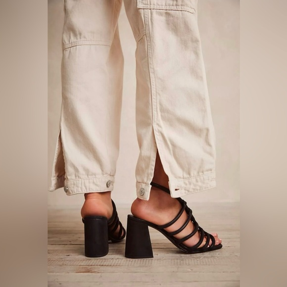 Free People Strapped Heel - Picture 3 of 4